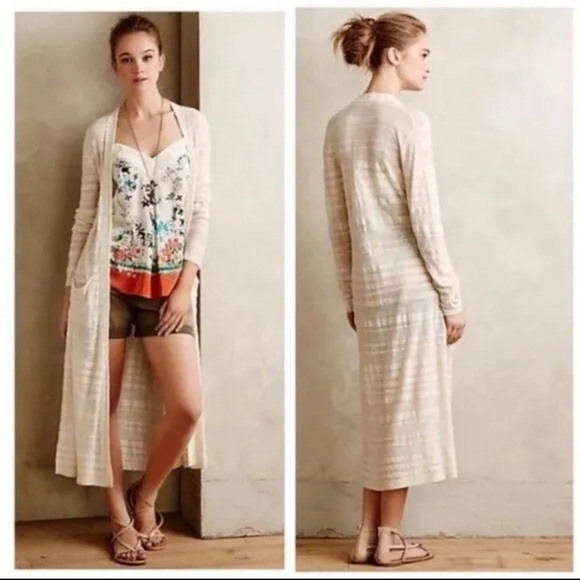 Anthropologie Sweaters - 🦋Anthropologie Moth Cardigan Duster